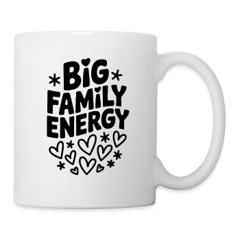 Big Family Energy - Mug - white - Right