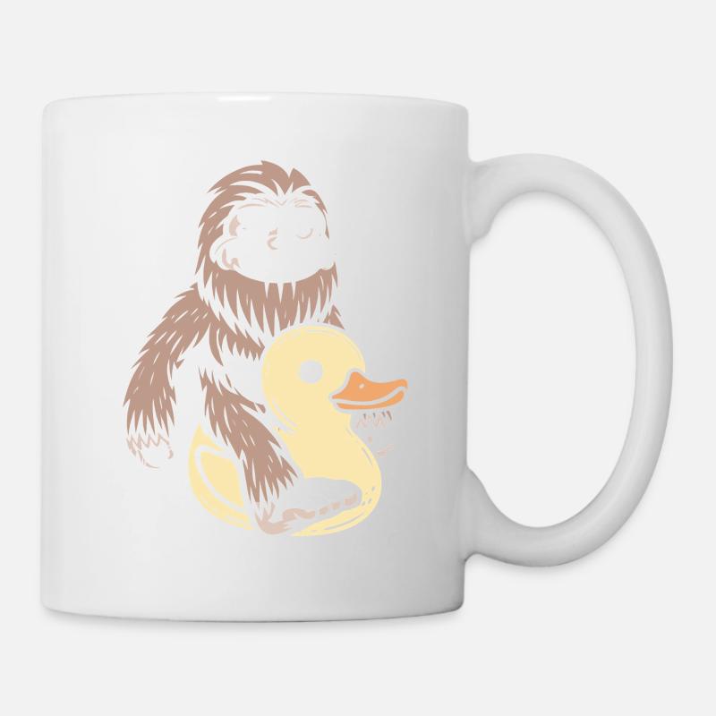 Bigfoot Rubber Duck Duck - Mug - white