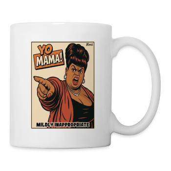 Une maman responsabilisée exprime son autorité - Mug blanc - blanc - Droite