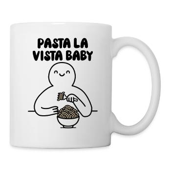 Pâtes la vista bébé - Mug blanc - blanc - Droite