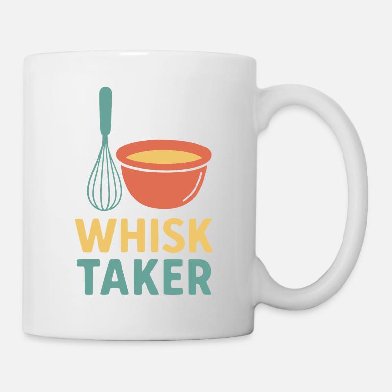 Fouet Taker Illustration Design - Mug blanc - blanc