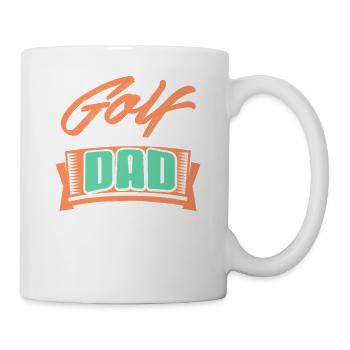 Retro Golf Mom Humor Cool Style For Women - Tasse - Weiß - Rechts