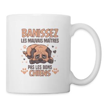 Elevage Canin Chiot Mignon Education - Mug blanc - blanc - Droite
