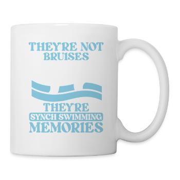 Synchronschwimmen Kunstschwimmen Wassersport - Tasse - Weiß - Rechts