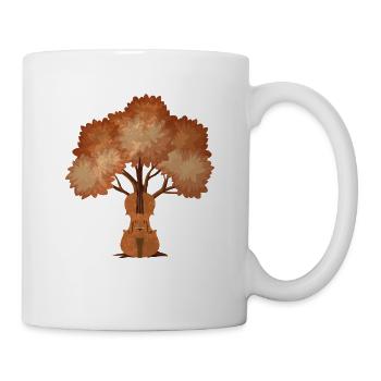 Yggdrasil Nature Musician Tree Of Life - Mug - white - Right