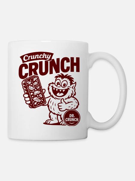 Crunchy Crunch - Tasse - Weiß