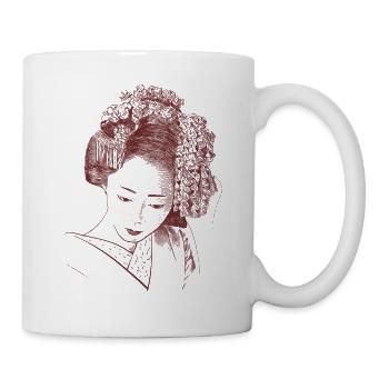 Japonais - Mug blanc - blanc - Droite