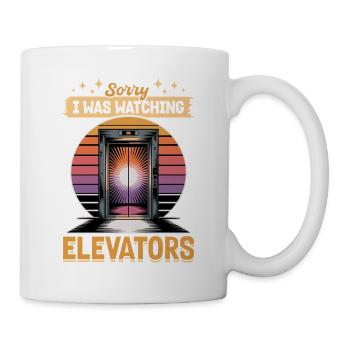 Elevator toddler & kids - Mug - white - Right