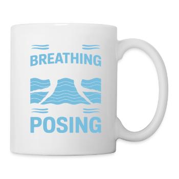 Natation synchronisée Natation artistique Sports nautiques - Mug blanc - blanc - Droite