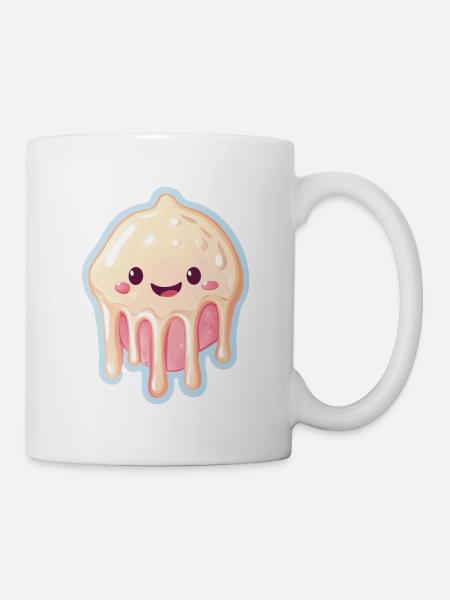 Eiscreme Eis - Tasse - Weiß