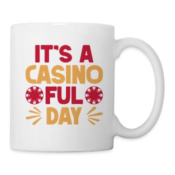 Gambling Fan It's A Casino Ful Day Casino - Mug - white - Right
