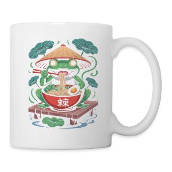 Frosch Ramen Enjoyment Adventure with Asian - Mug - white - Right