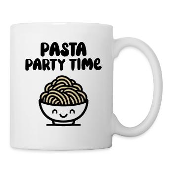 Fête des pâtes - Mug blanc - blanc - Droite