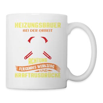 Heating Engineer Heating Construction Plumber Plumber - Mug - white - Right