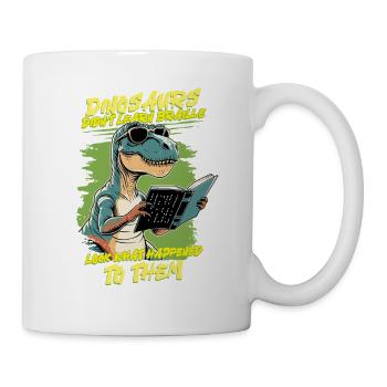 Braille Teacher Braille Dotum - Mug - white - Right