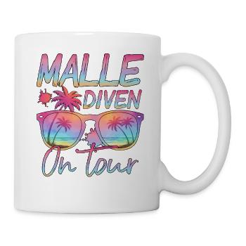 Malle Divas On Tour - Mug - white - Right