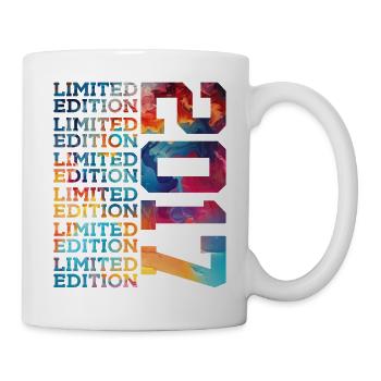 ÉDITION LIMITÉE 2017 9 ANS 9E ANNIVERSAIRE - Mug blanc - blanc - Droite