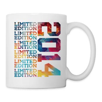 LIMITED EDITION 2014 12 JAHRE 12. GEBURTSTAG - Tasse - Weiß - Rechts