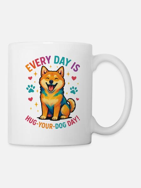 Shiba Inu - Tasse - Weiß