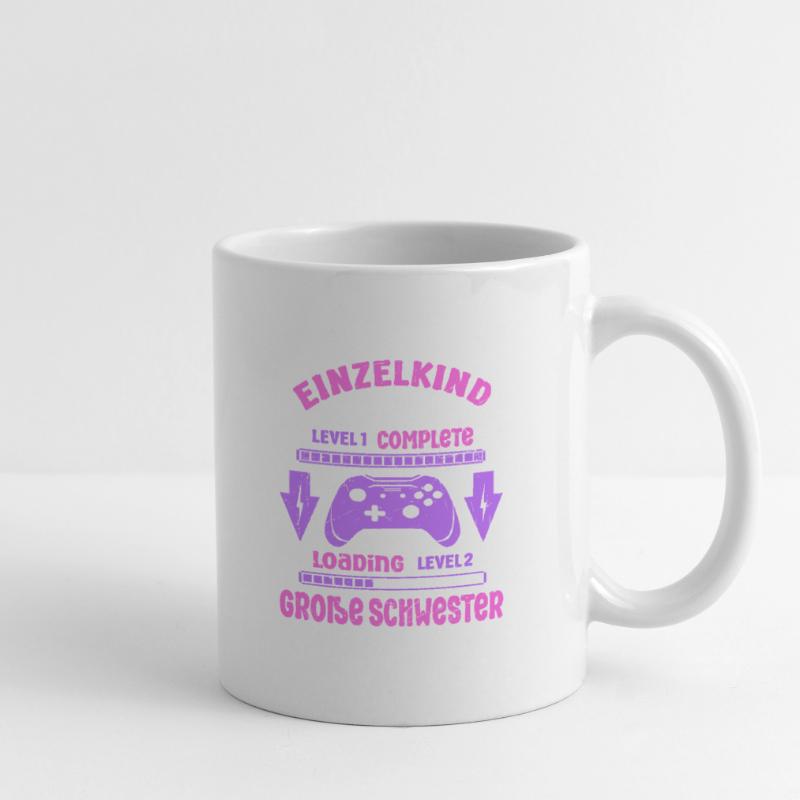 Einzelkind Complete - Loading Große Schwester 2026 Tasse