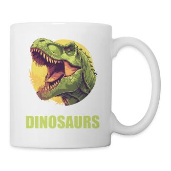 Dino Dinosaur Dinosaur - Mug - white - Right