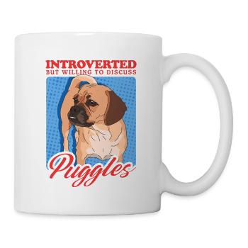 Puggle Dogs Dog Owner Gift - Mug - white - Right