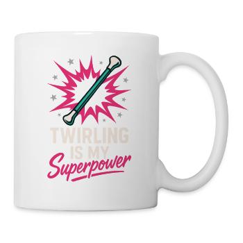 Baton Twirler Majorette Captain Squad Club - Mug - white - Right