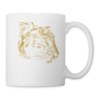 Elegant and Wild Tiger - Mug - white - Right