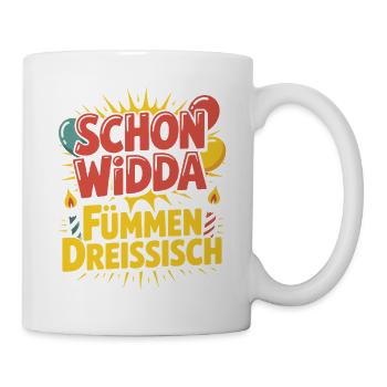 Widda Fümmen Dreissisch fête déjà ses 50 ans - Mug blanc - blanc - Droite