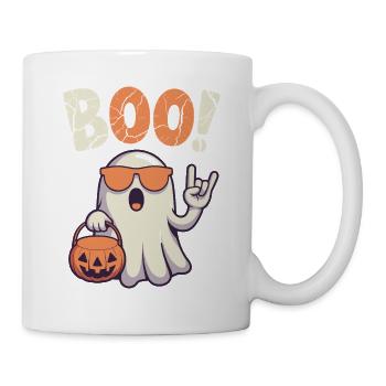Bouh ! Un design fantôme cool pour les fans d'Halloween - Mug blanc - blanc - Droite