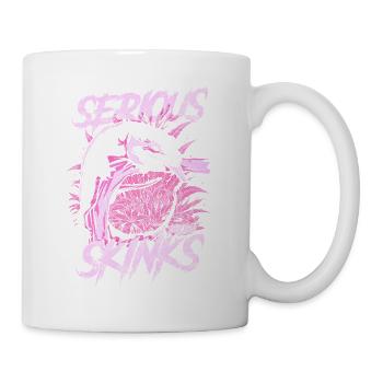 Serious About Blue Tongue Skinks Reptile Keeper - Mug - white - Right