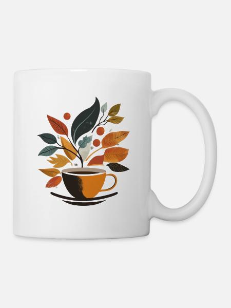 Kaffee - Tasse - Weiß