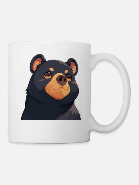 Sun Bear Malaienbär - Tasse - Weiß