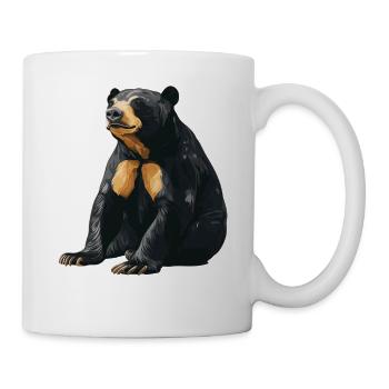 Sun Bear Malaienbär - Tasse - Weiß - Rechts