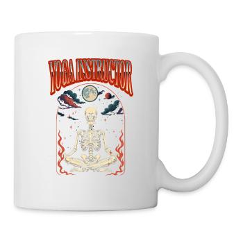 Yoga Teacher Halloween Tarot - Mug - white - Right