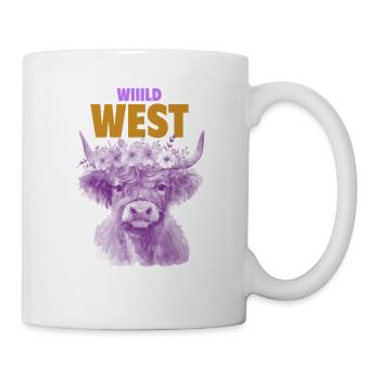 WILD WEST COW VIOLET - Mug - white - Right