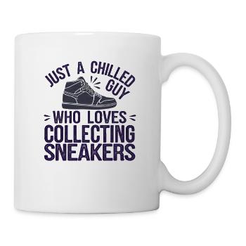 Chilled Sneaker Sammlerdruck - Tasse - Weiß - Rechts