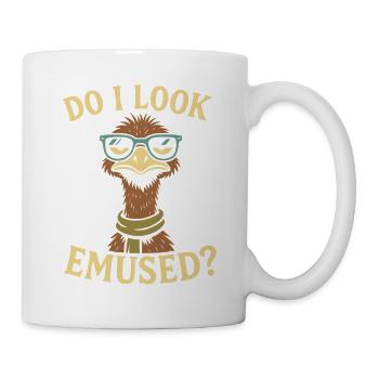 Est-ce que j'ai l'air confus ? - Mug blanc - blanc - Droite