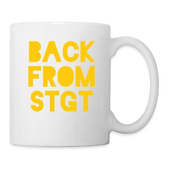 Back from Stuttgart - Tasse - Weiß - Rechts