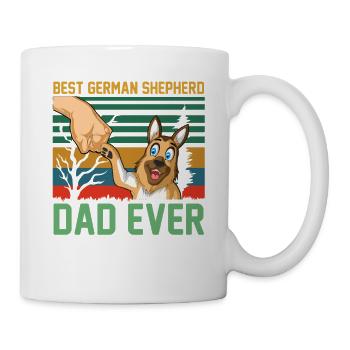 Best German Shepherd Dad - Mug - white - Right