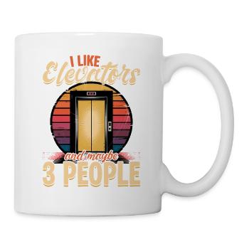 Elevator toddler & kids - Mug - white - Right