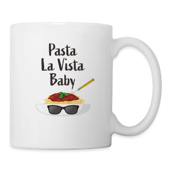 Humorvolles Pastalook Design für Babys - Tasse - Weiß - Rechts