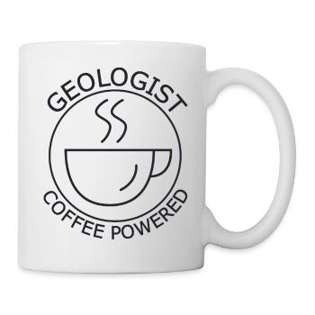 Géologue Café Géologie - Mug blanc - blanc - Droite
