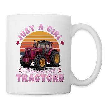 Tractor Kids Farm Lifestyle - Tasse - Weiß - Rechts