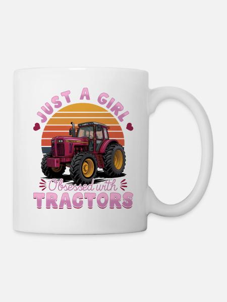 Tractor Kids Farm Lifestyle - Tasse - Weiß