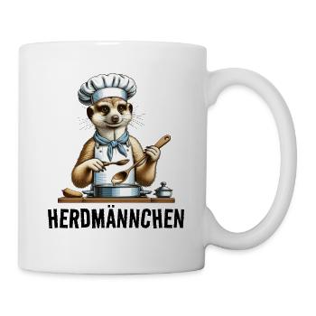 Gastronomy Gastro Chef Outfit Herdmännchen Lustig - Mug - white - Right