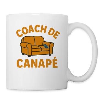 Sofa Coach Humor Sloth Relaxation - Mug - white - Right