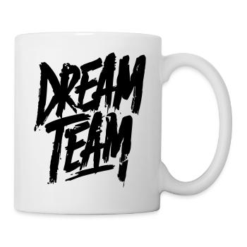 Dream Team - Tasse - Weiß - Rechts