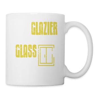 I Love Shining Glass Everyday Glazier Pride Humor - Tasse - Weiß - Rechts