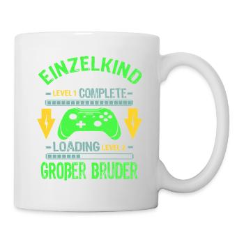 Only Child Complete - Loading Big Brother 2026 - Mug - white - Right